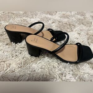A New Day, black short chunky heel Women’s Sz 10